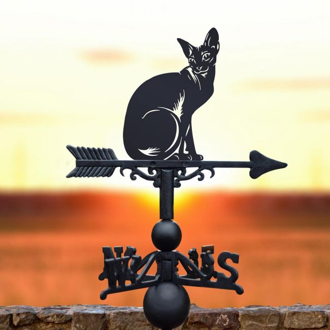 Sphynx Cat Weathervane Sphynx Cat Weathervane