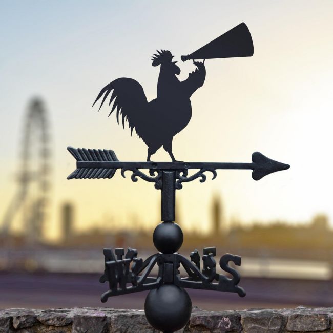 Rooster & Cone Weathervane Rooster & Cone Weathervane