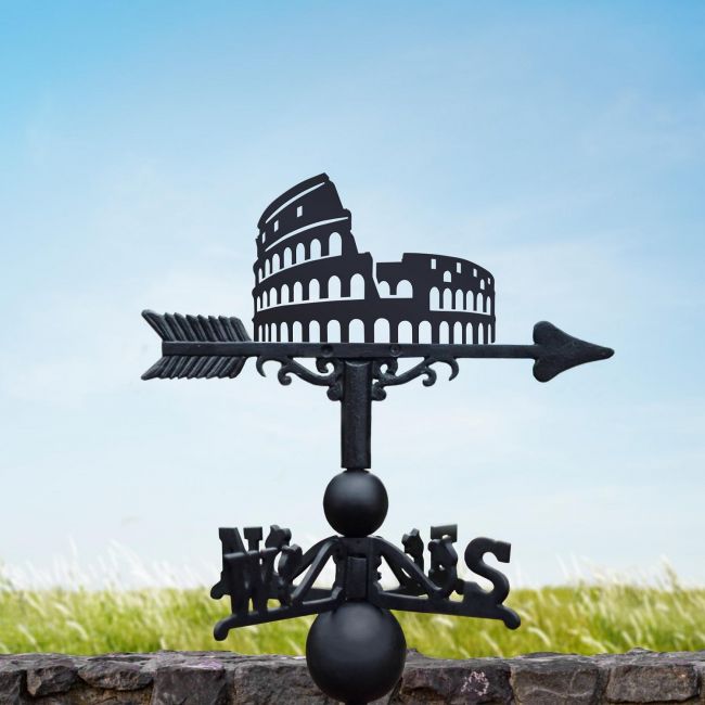 Rome Colosseum Weathervane  Rome Colosseum Weathervane