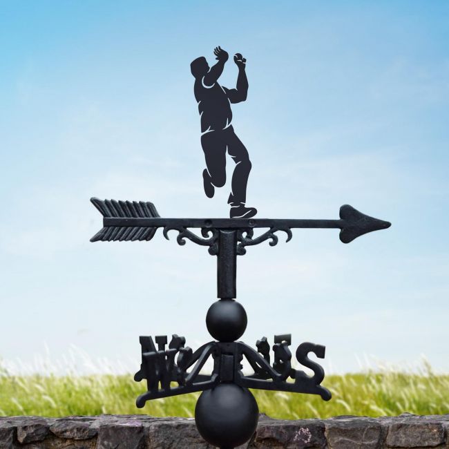 Cricket Bowler Weathervane
