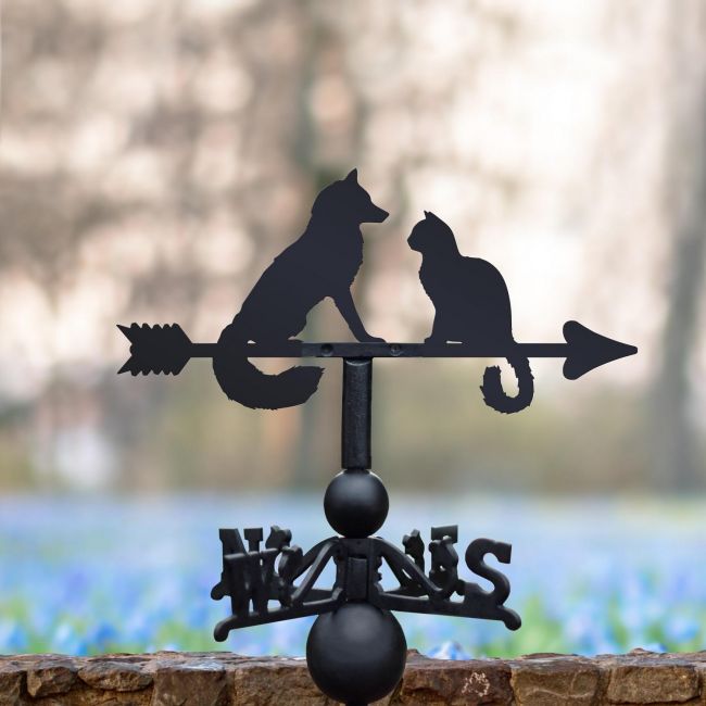 The Fox & The Cat Weathervane The Fox & The Cat Weathervane