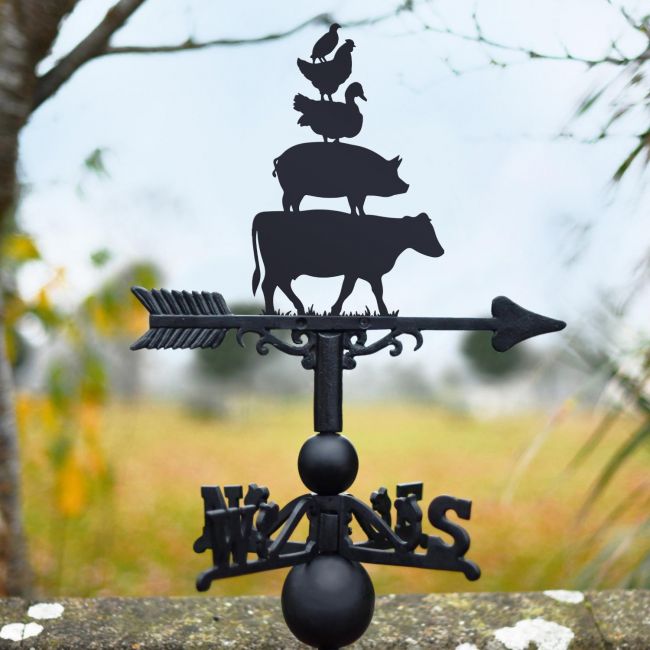 Farm Animal Stack Weathervane Farm Animal Stack Weathervane