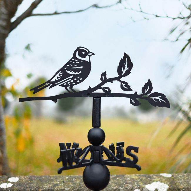 Brambling Steel and Cast Iron Weathervane Brambling Steel and Cast Iron Weathervane