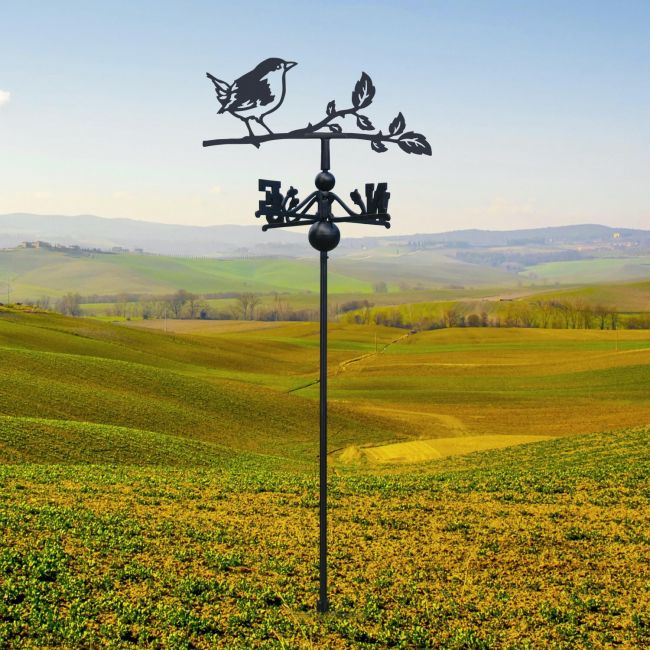 Wren Free Standing Weathervane Wren Free Standing Weathervane
