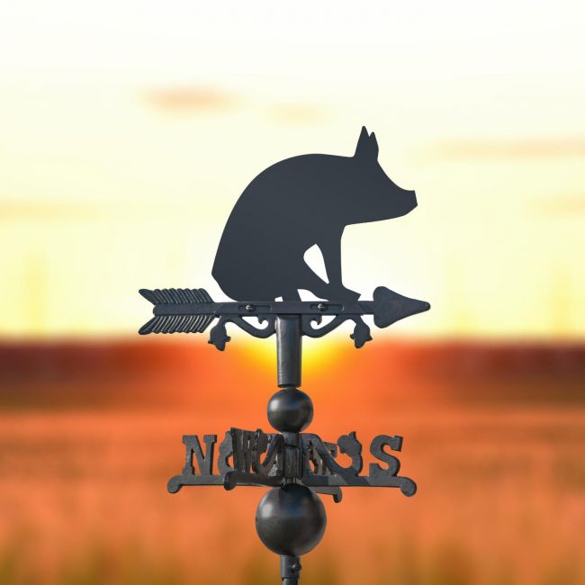 Pig Miniature Weathervane Pig Miniature Weathervane