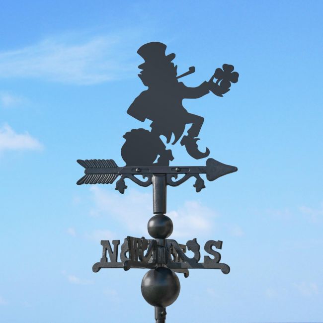 Leprechaun on Mini Weathervane Leprechaun on Mini Weathervane