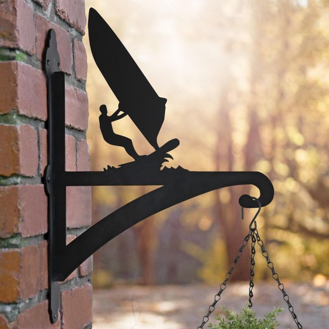 Surfer Hanging Basket Bracket Outside Surfer Hanging Basket Bracket Outside