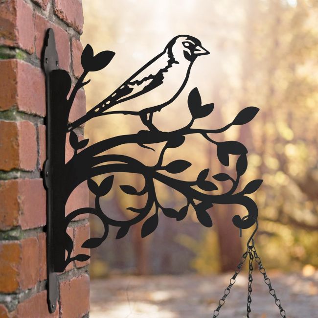 Goldfinch & Branches Iron Hanging Basket Bracket Goldfinch & Branches Iron Hanging Basket Bracket