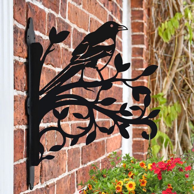 Magpie & Branches Hanging Basket Bracket Magpie & Branches Hanging Basket Bracket