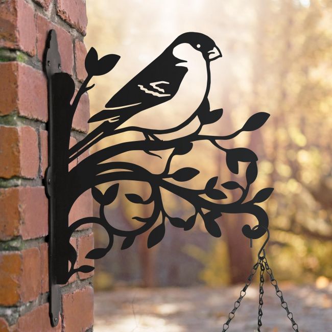 Bullfinch & Branches Hanging Basket Bracket Bullfinch & Branches Hanging Basket Bracket