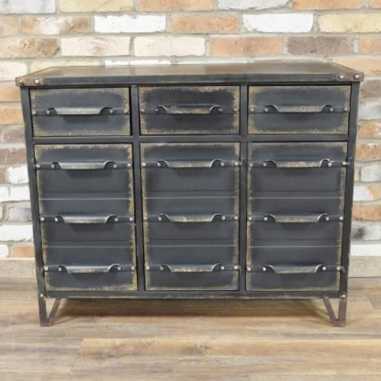 Vintage Rustic Metal Cabinet Vintage Rustic Metal Cabinet