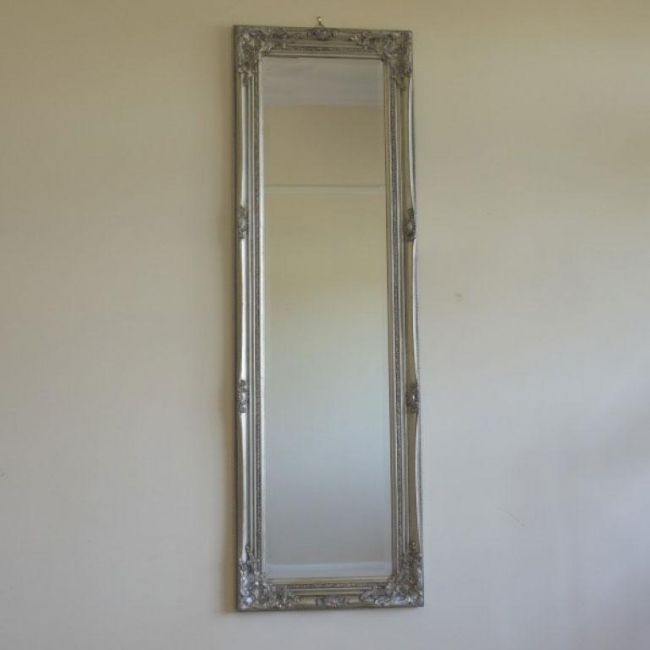 Silver Finished Wall Mirror Silver Finished Wall Mirror