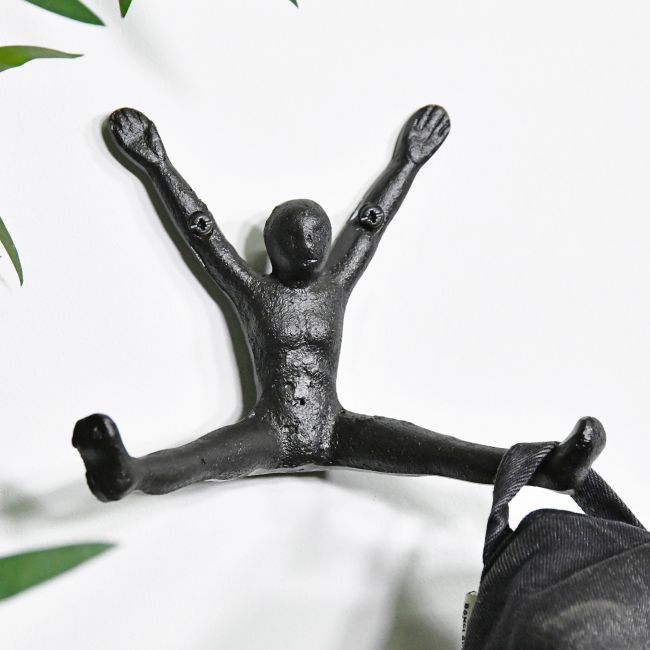 Cast Iron Star Jump Coat Hook Cast Iron Star Jump Coat Hook