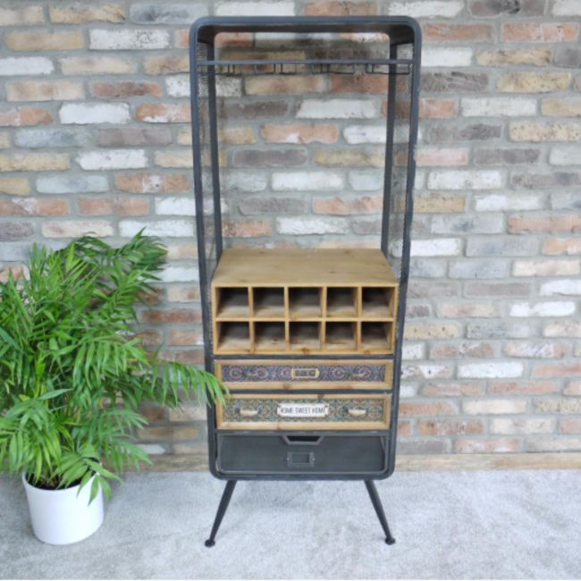 Industrial Wine Cabinet Industrial Wine Cabinet