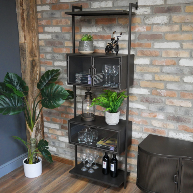 Industrial Free Standing Wall Unit Industrial Free Standing Wall Unit