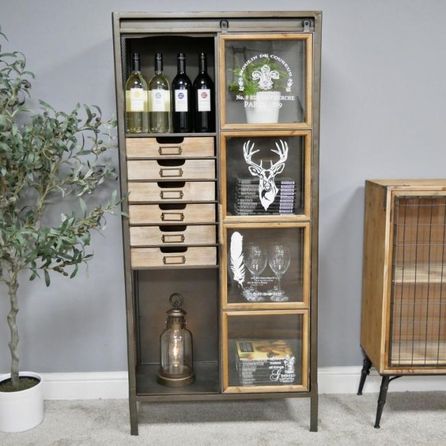 "The Stag" Tall Industrial Cabinet "The Stag" Tall Industrial Cabinet