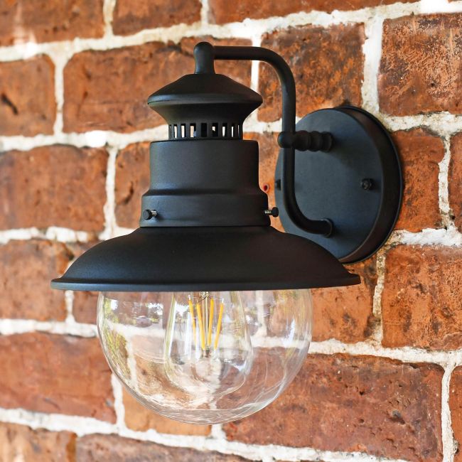 "Westcliff" Traditional Black Wall Lantern "Westcliff" Traditional Black Wall Lantern