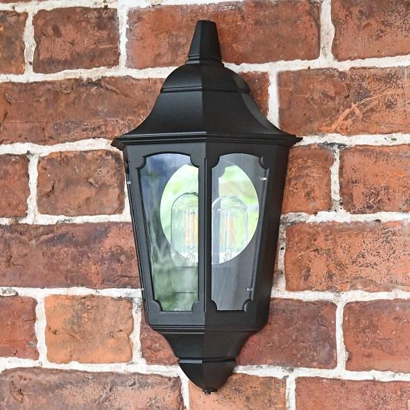 Flush-Fix Black Wall Lantern Flush-Fix Black Wall Lantern