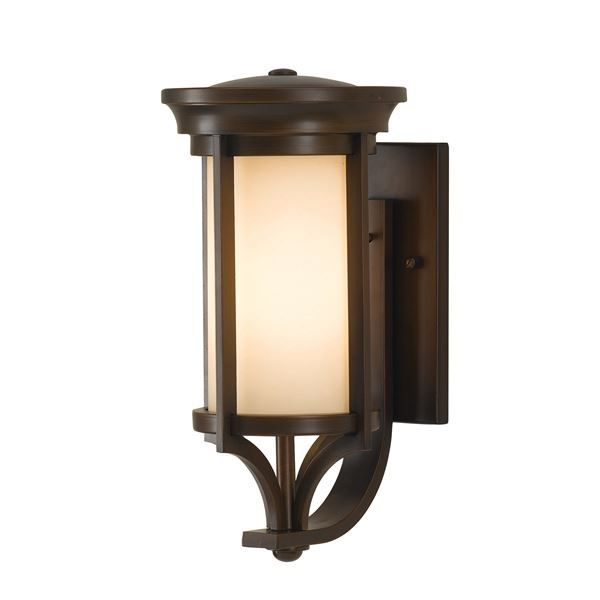 "Thaynwick" Standard Cream and Bronze Wall Mounted Lantern "Thaynwick" Standard Cream and Bronze Wall Mounted Lantern
