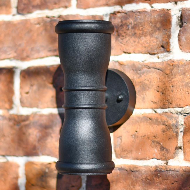 Malvern Black wall lantern Malvern Black wall lantern