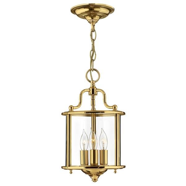 "Archdale" Polished Brass Pendant Light "Archdale" Polished Brass Pendant Light
