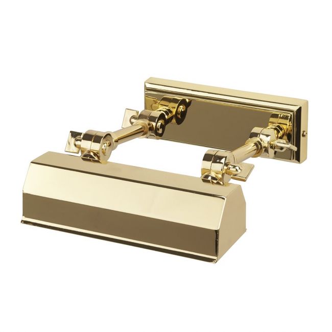 "Coniston" Adjustable Picture Light - Polished Brass "Coniston" Adjustable Picture Light - Polished Brass