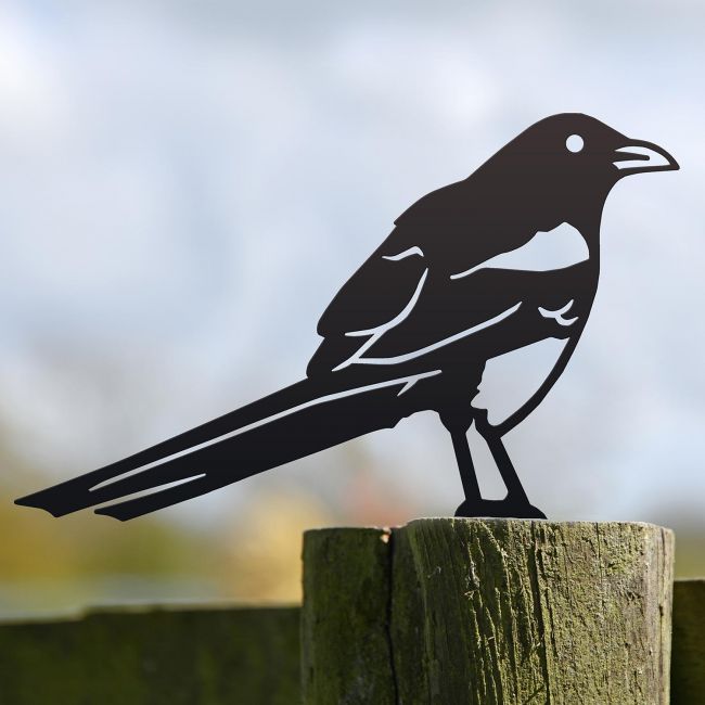 Magpie Fence Topper in Situ Outside