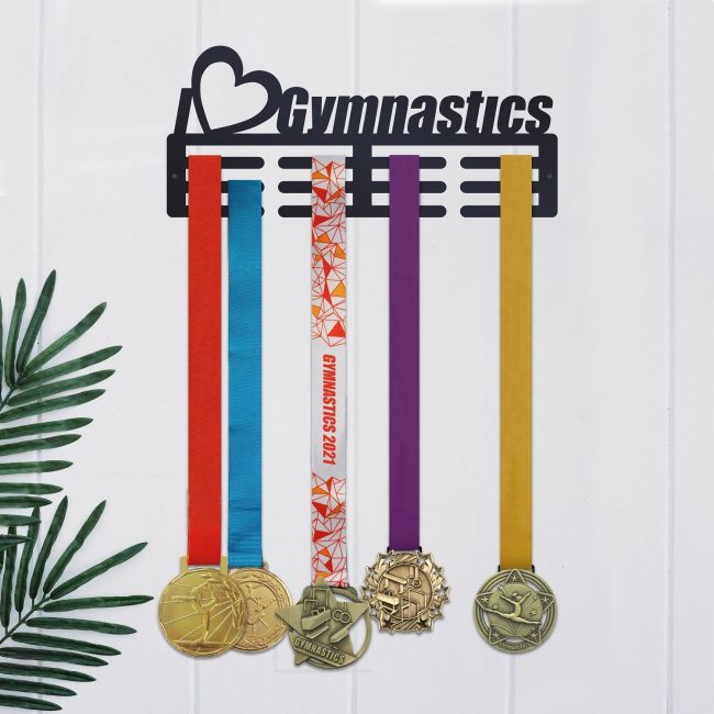 I Heart Gymnastics Sports Medal Hanger I Heart Gymnastics Sports Medal Hanger