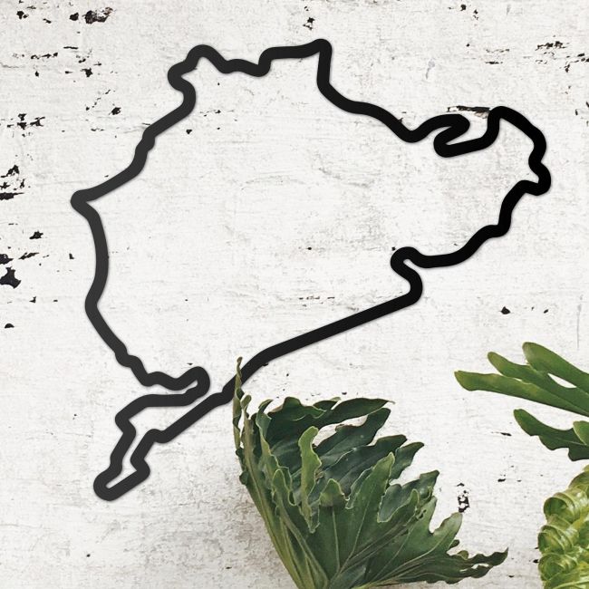 Nürburgring Motor Race Track Wall Art  Nürburgring Motor Race Track Wall Art