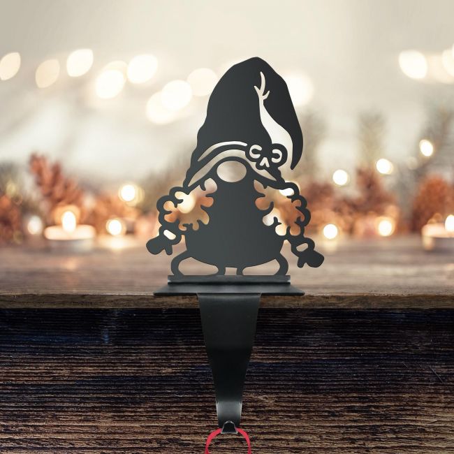 Curly Haired Gonk Stocking Holder  Curly Haired Gonk Stocking Holder