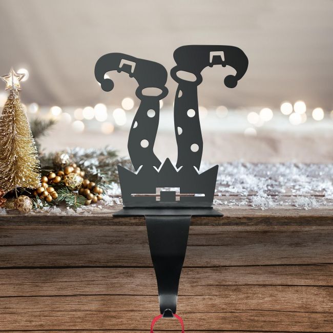 "Frosty McJingles" Elf Stocking Holder  "Frosty McJingles" Elf Stocking Holder