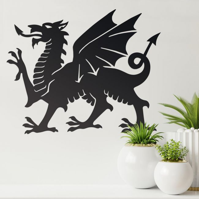 Welsh Dragon Wall Art in the Home Welsh Dragon Wall Art in the Home