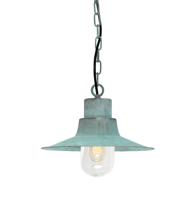 "Albrighton" Verdigris Vintage Industrial Barn Hanging Light "Albrighton" Verdigris Vintage Industrial Barn Hanging Light