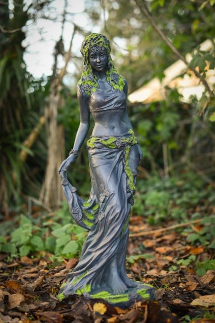 Vesper the wanderer resin fairy garden sculpture Main Vesper the wanderer resin fairy garden sculpture Main