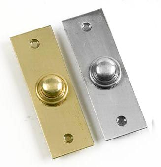 Williams Victorian Brass Bell Push Williams Victorian Brass Bell Push