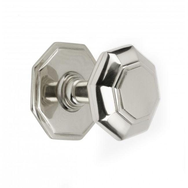 Victorian Octagonal Center Door Knob Victorian Octagonal Center Door Knob