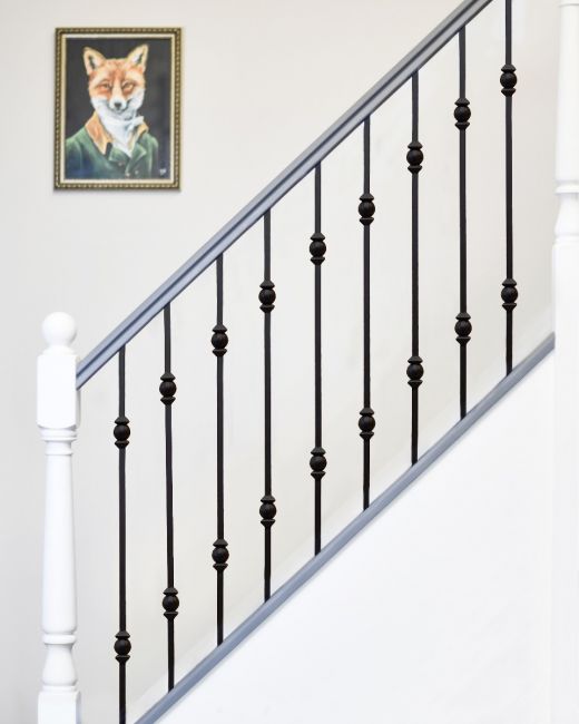 "Westford" Matte Black Spindles In Situ "Westford" Matte Black Spindles In Situ