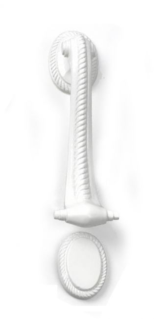 Georgian “Cameo” Knocker - white Georgian “Cameo” Knocker - white