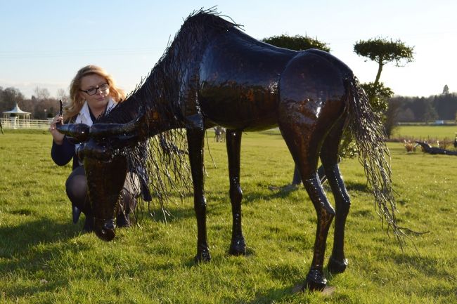 "Nyumbu" Wildebeest Sculpture "Nyumbu" Wildebeest Sculpture