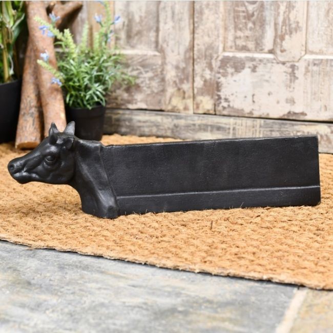 Cast Iron Cow Boot Scraper Cast Iron Cow Boot Scraper