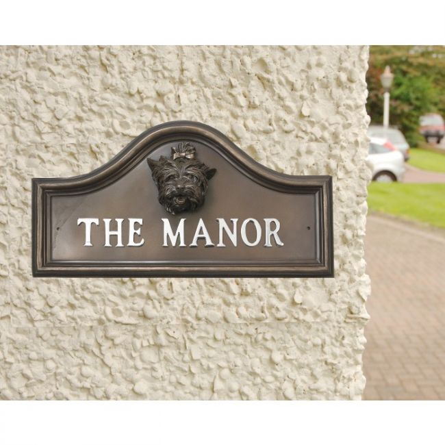 Yorkshire Terrier House Name Plaque Yorkshire Terrier House Name Plaque