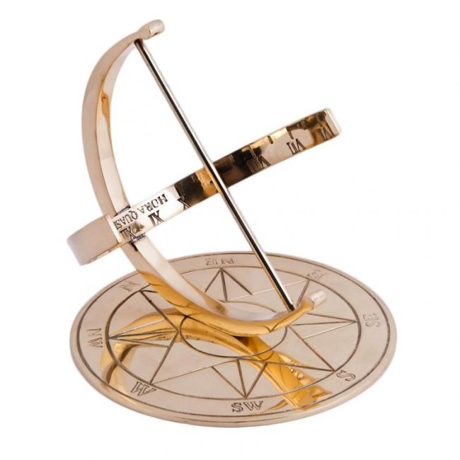 "Zenith" Armillary in a Polished Brass Finish "Zenith" Armillary in a Polished Brass Finish