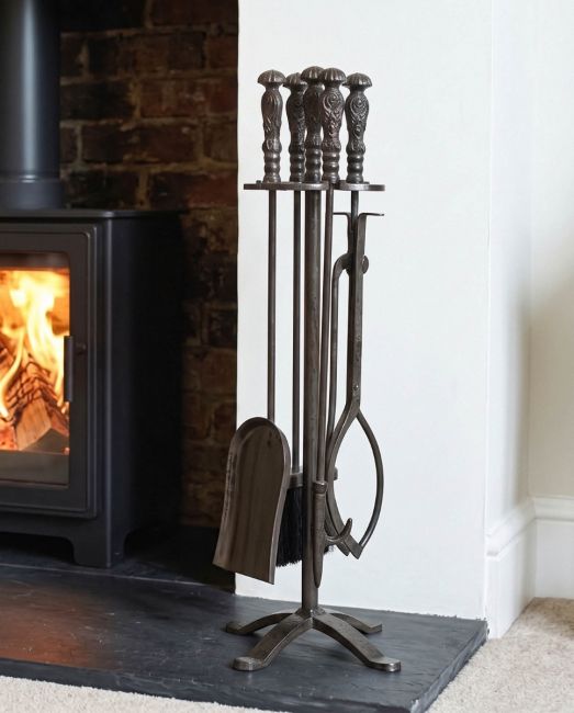 "Donnington" Ornate Companion Set 80cm