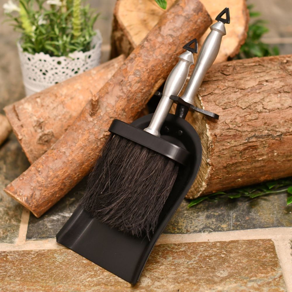 Brush and Shovel Sets Fireplace Tools Black Country Metalworks