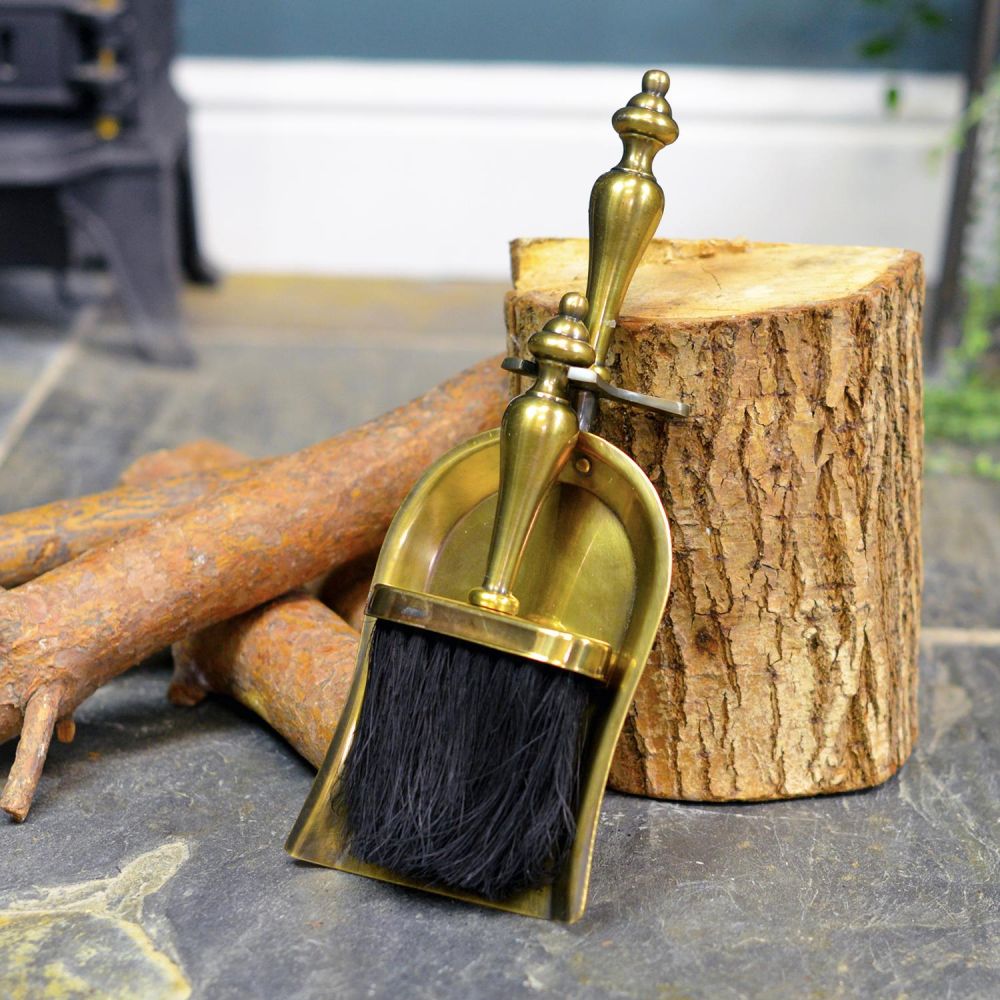 Brush and Shovel Sets Fireplace Tools Black Country Metalworks