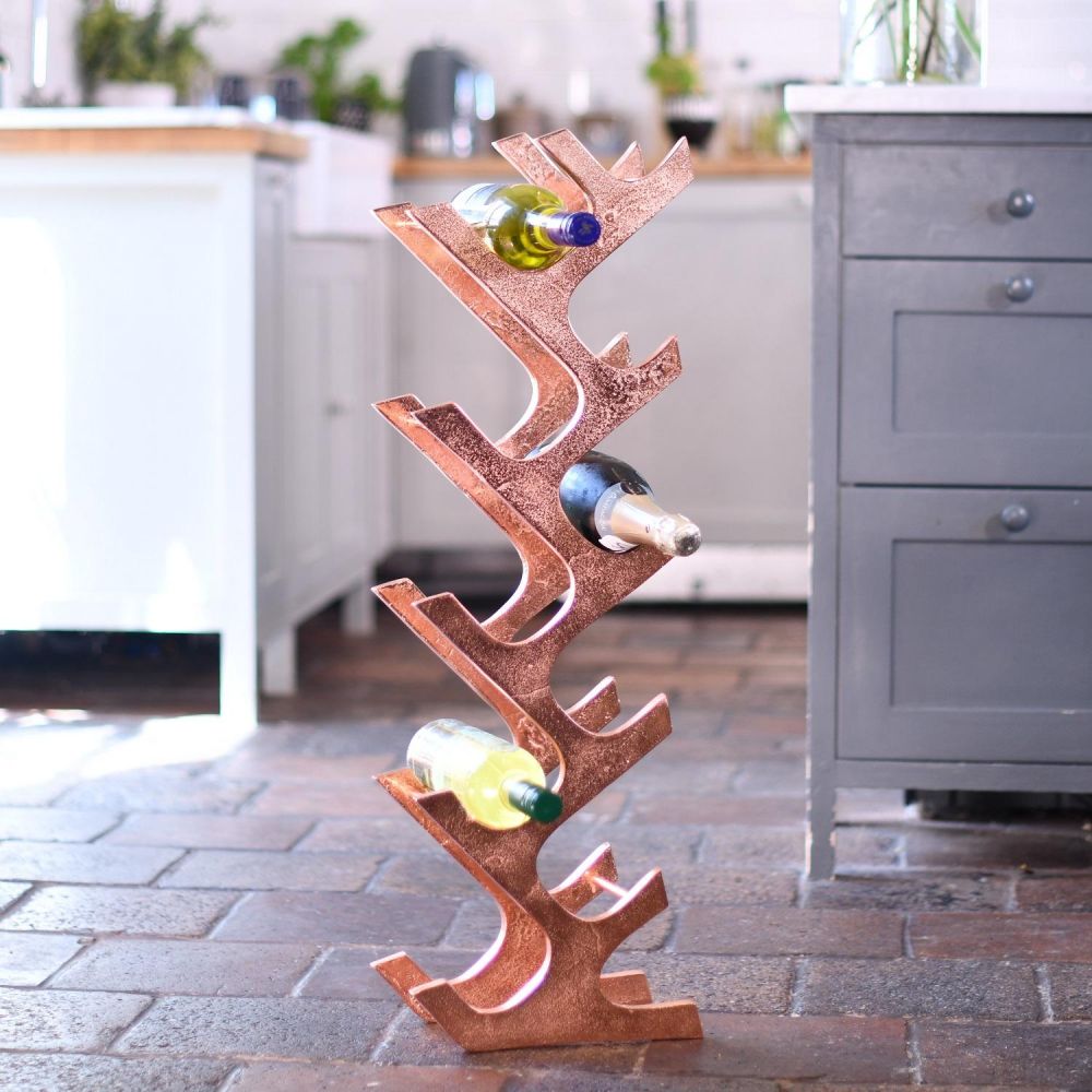 Floor Standing Wine Racks | Black Country Metalworks