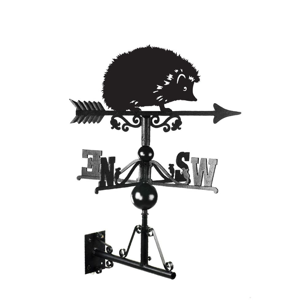 Hedgehog Weathervane Black Country Metalworks
