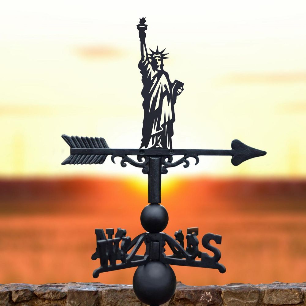 Statue of Liberty Weathervane Black Country Metalworks
