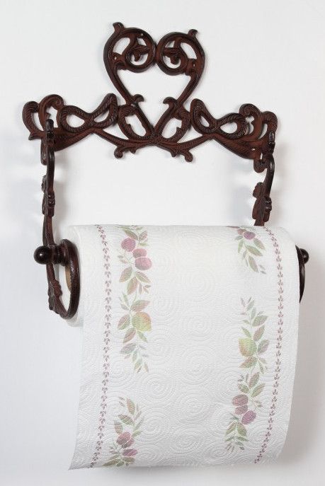 'GWR' Iron Kitchen Roll Holder | Black Country Metalworks