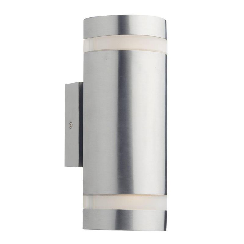 Stainless Steel Cylinder Up-Down Light | Black Country Metalworks